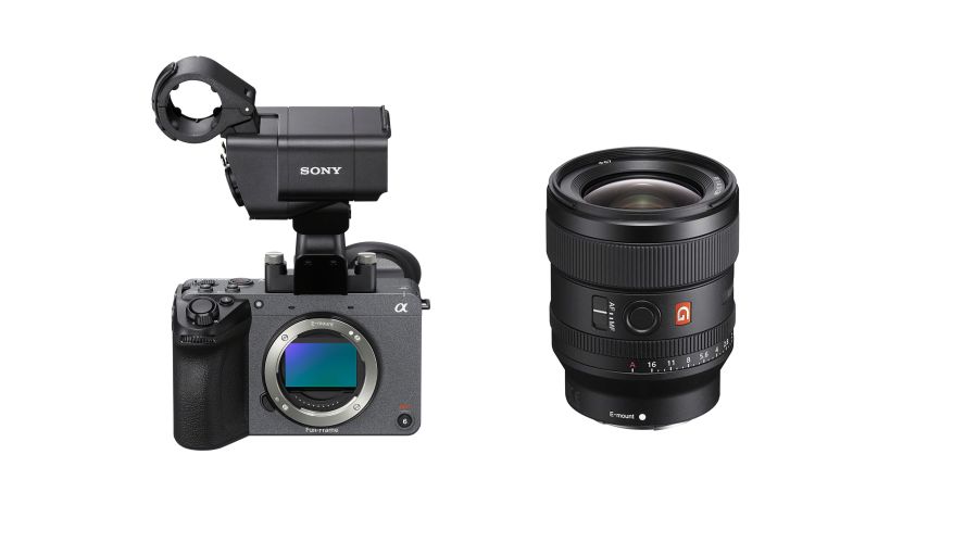 Sony FX2 Cinema Line HANDLE + FE 24mm F1.4 GM