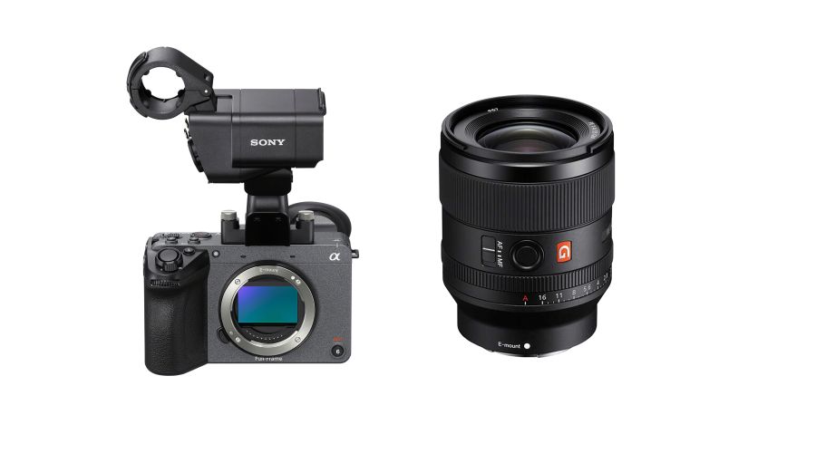 Sony FX2 Cinema Line HANDLE + FE 35mm F1.4 GM