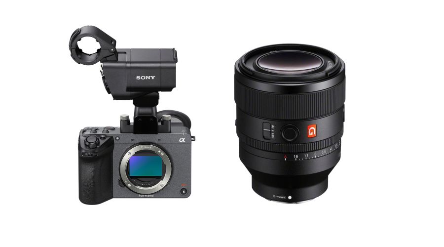 Sony FX2 Cinema Line HANDLE + FE 50mm F1.2 GM