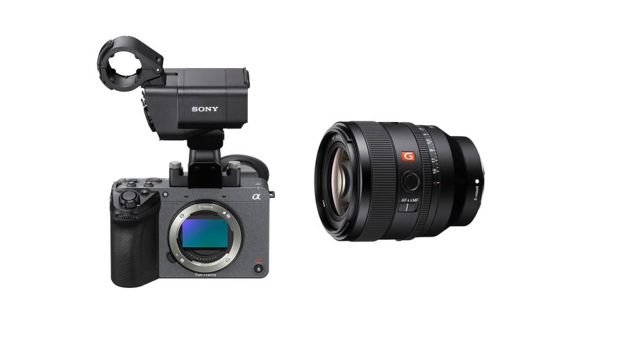 Sony FX2 Cinema Line HANDLE + FE 50mm F1.4 GM