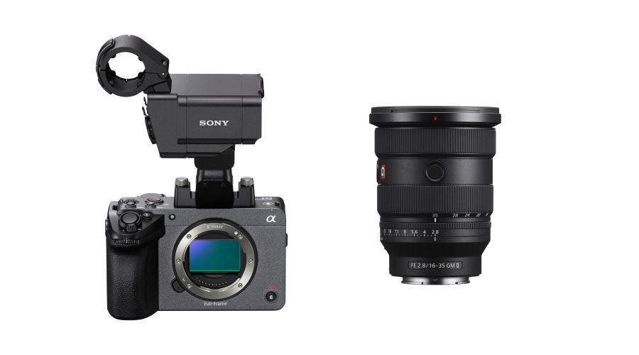 Sony FX5 Cinema Line Handle + FE 16-35 f2.8 GM II