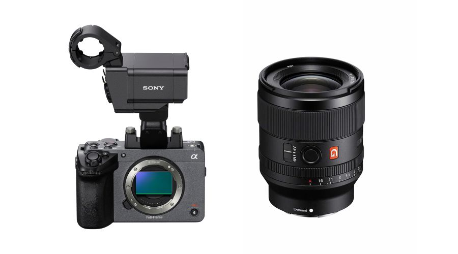 Sony FX5 Cinema Line Handle + FE 35 f1.4 GM