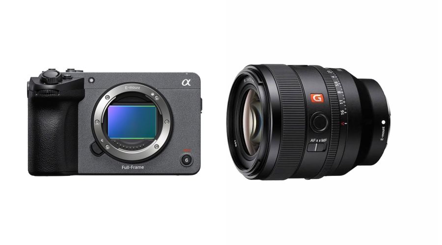 Sony FX5 Cinema Line Handle + FE 50 f1.4 GM