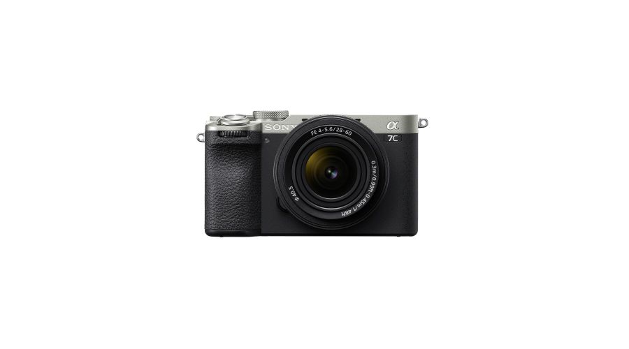 Sony α 7C II + FE 28-60mm F4-5.6 MILC 33 MP Exmor R CMOS 7008 x 4672 Pixel Nero, Argento