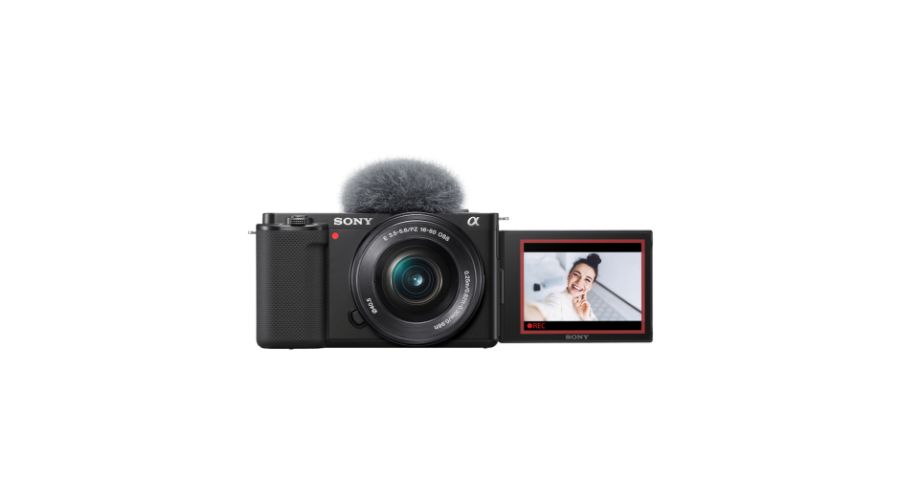 Sony α ZV-E10 + 16-50mm Zoom MILC 24,2 MP CMOS 6000 x 4000 Pixel Nero