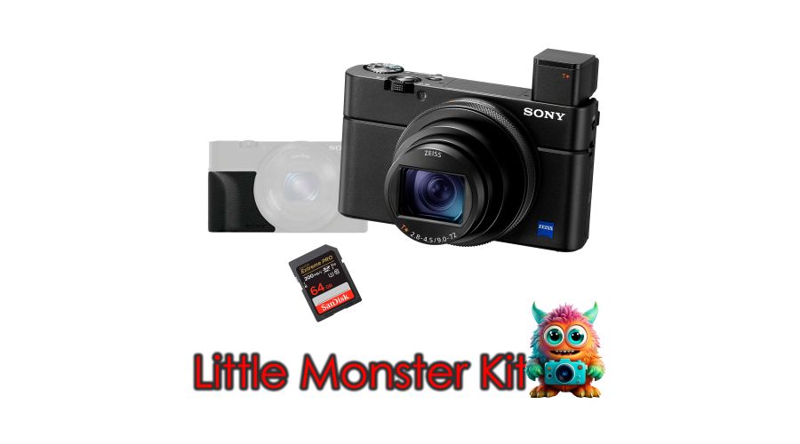 Sony RX100 VII + Handgrip AG-R2 + SD Sandisk 64Gb