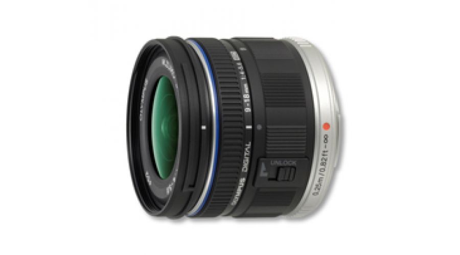 Olympus M.ZUIKO DIGITAL ED 9-18mm 1:4.0-5.6 SLR Obiettivo ultra-ampio Nero