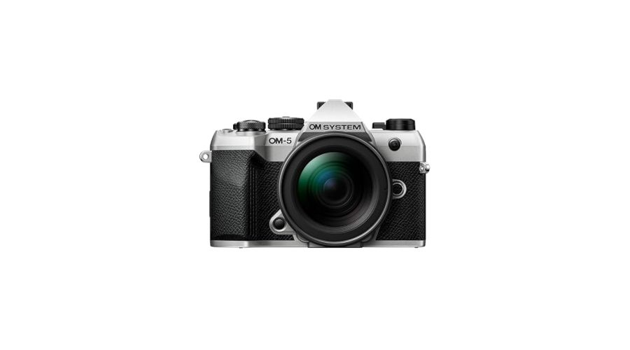 OM System OM-5 Mark II Silver + 12-45mm f/4 PRO