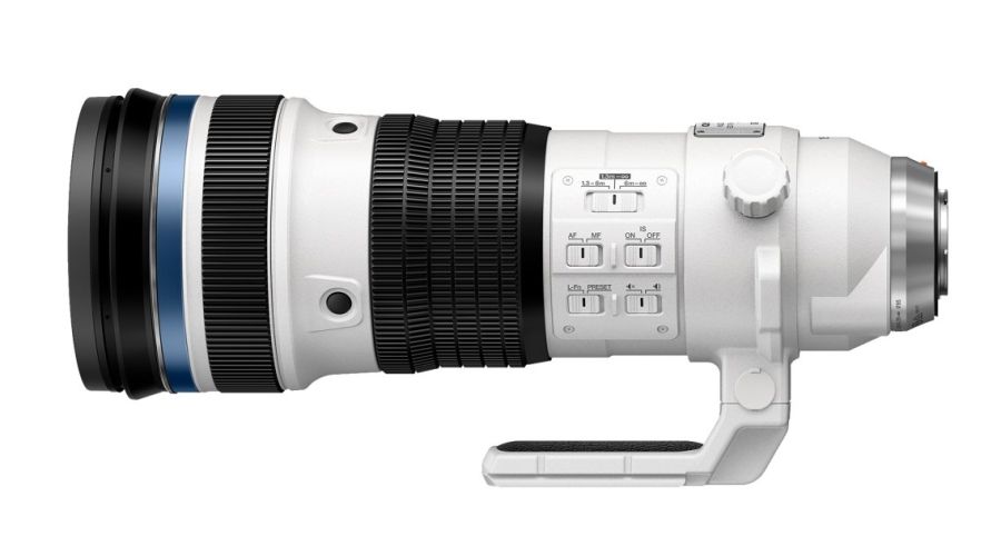 Olympus M.Zuiko Digital ED 150-400mm F4.5 TC1.25x IS PRO MILC/SRL Obiettivo super-teleobiettivo Nero, Bianco