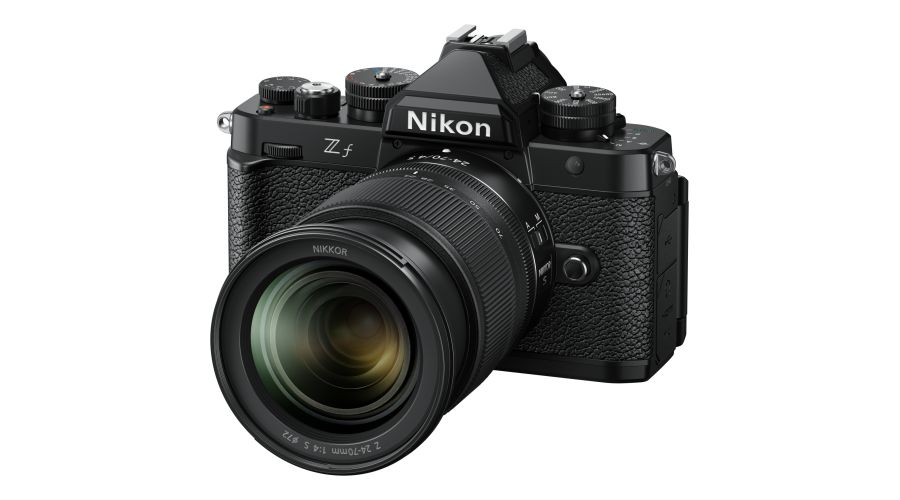 Nikon Z f + NIKKOR Z 24-70mm f/4 S MILC 24,5 MP CMOS 6048 x 4032 Pixel Nero