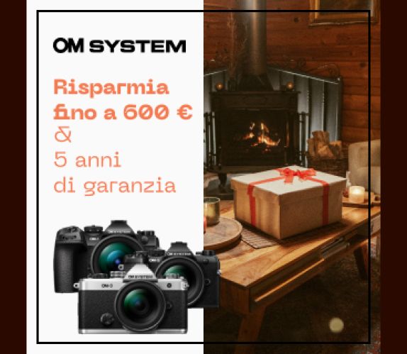OM System Winter CASHBACK 2025 promozione
