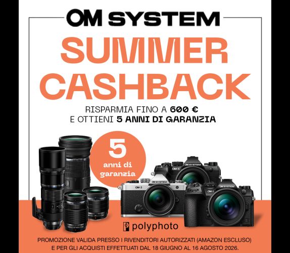 Summer CASHBACK OM System promozione